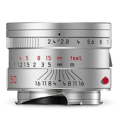  Leica Summarit-M 50mm f/2.4 Lens Silver Anodized Finish Lens (11681)