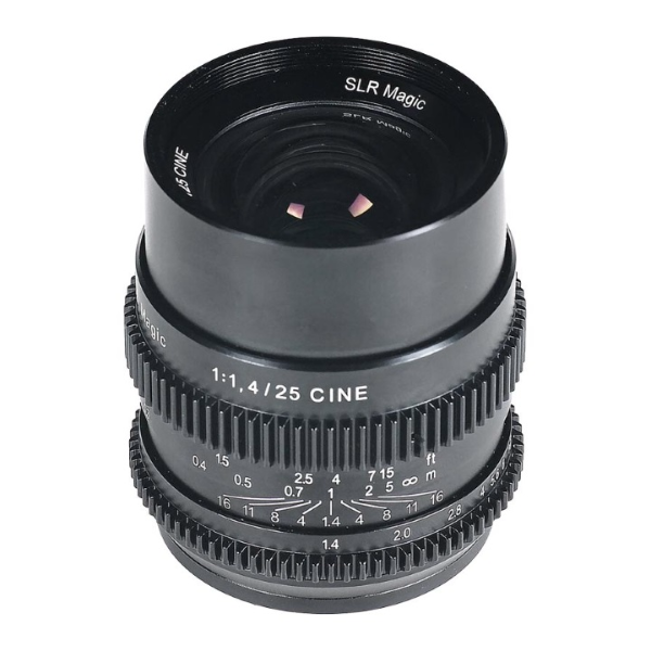 0000026290| SLR Magic Cine 25mm F1.4 E Mount