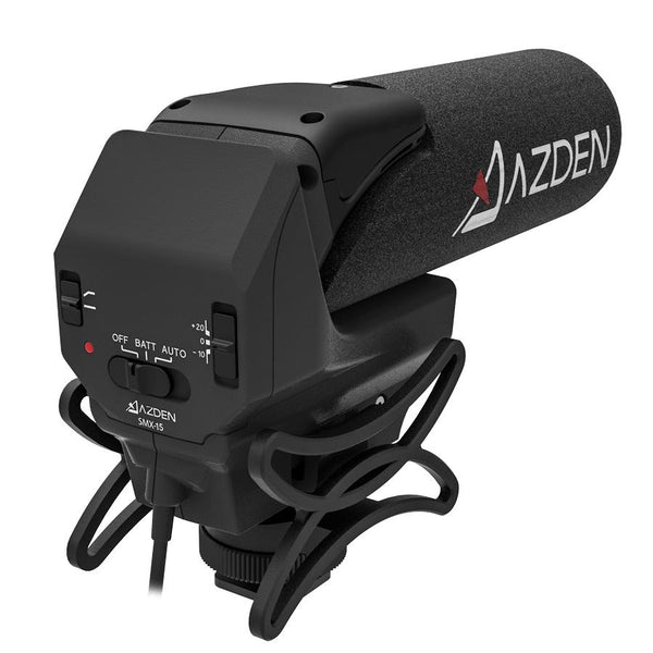 0000222995| Azden Microphones SMX-15 Powered Shotgun Video Microphone