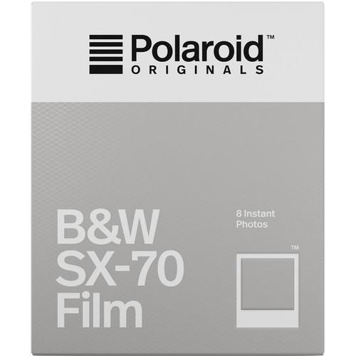 0000003895| Polaroid B&W With White Frame For SX70 Cameras