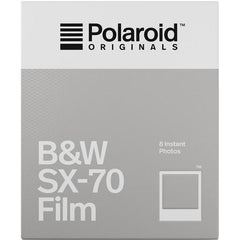  Polaroid B&W With White Frame For SX70 Cameras