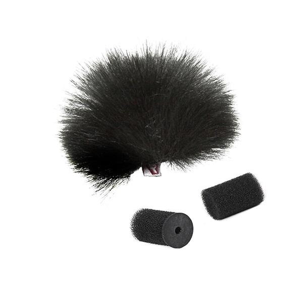 0000024995| Rycote 065514 Single Black Lavalier Windjammer