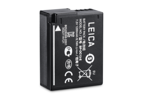 Leica Lithium-Ion-Battery BP-DC12-E for V-LUX 4 and V-LUX (Typ 114 "E" "A")