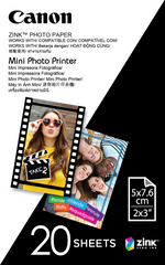  Canon Mini Printer Paper 20 Sheet ZINK