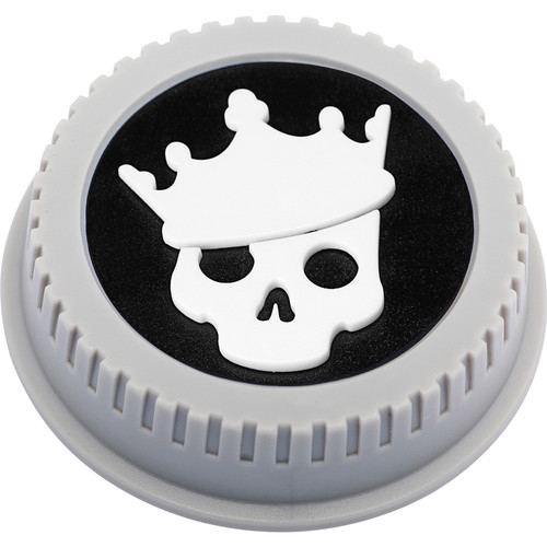 0000001495| Black Rapid Skull Crown Lens Cap For Canon