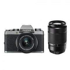  FujiFilm X-T100 Silver 15-45mm & 50-230mm