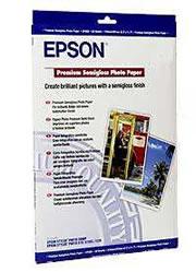 0000007595| Epson Premium Semigloss - Photo Paper A3+ - 20 Sheets