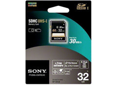 Sony Sf32U6 Sd Memory Card Cl6 Ultra High Speed 32Gb