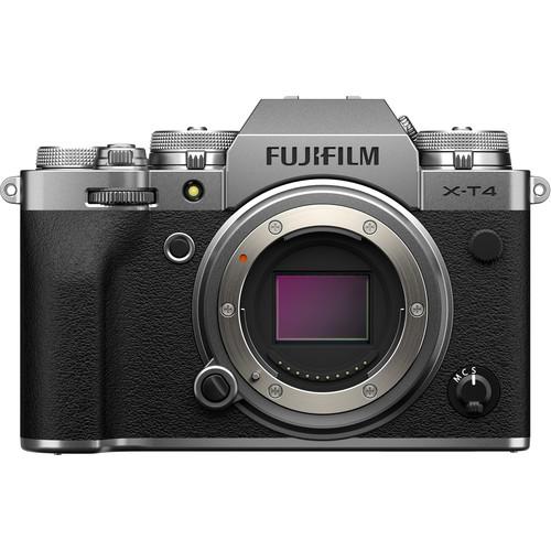 0000229990| Fujifilm X-T4 Silver Camera Body Only