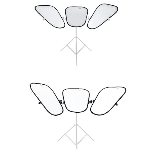 0000038995| Lastolite Triflector MkII Kit Silver/White Panels