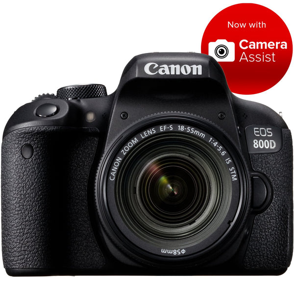 0000009790| Canon EOS 800D DSLR & 18-55mm f/4-5.6 IS STM Lens