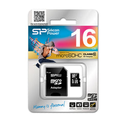 Silicon Power 4GB (Class 4)  microSD Card