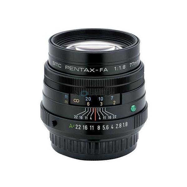 0000212790| Pentax FA 77mm f/1.8 Limited - Black Lens