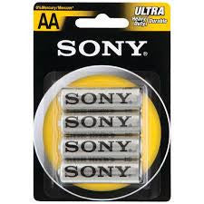 Sony Carbon Zinc Ultra Blister AA X 4 Pcs       SUM3NUB4A