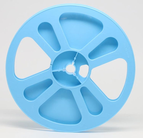 0000003495| Super 8mm 7in Reel Blue ABS Plastic