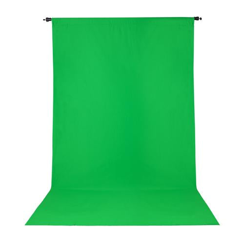 0000009995| ProMaster  Wrinkle Resistant Backdrop 5x9' Chroma Key Green 2785