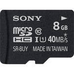 Sony SR8UYA 8GB MICROSDHC MEMORY CARD CL10 R40