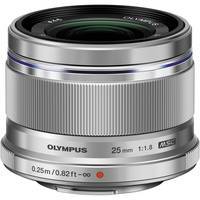  Olympus 25mm F1.8 Silver Lens