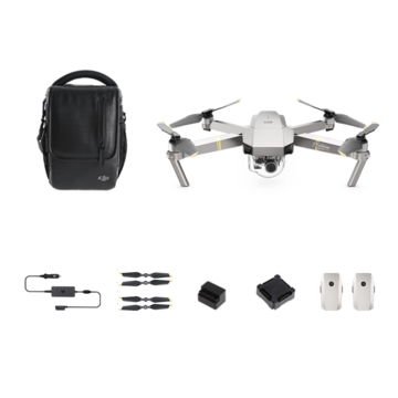 0000018990| DJI Mavic Pro Platinum Drone Fly More Combo