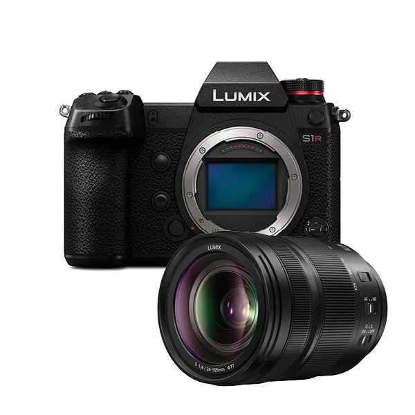 0000064980| Panasonic S1R Body with 24-105mm f/4 Lens