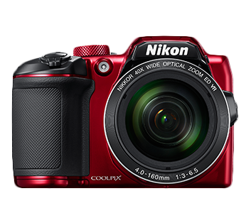 0000003290| Nikon Coolpix B500 Red Digital Camera