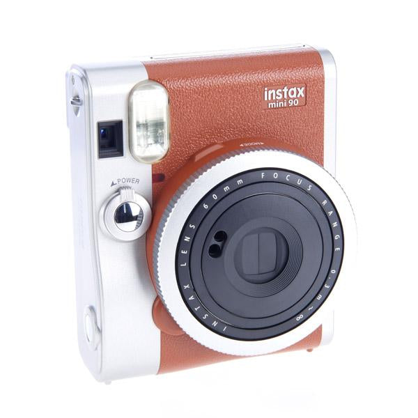 0000019995| Fujifilm Instax Mini 90 Neo Classic Instant Camera - Tan