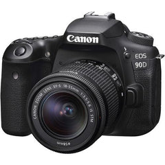  Canon EOS 90D with 18-55mm with Bonus 50mm f/1.8 Lens