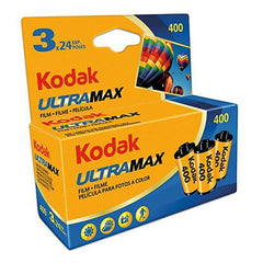  Kodak UltraMax 400 135/24 Film 3 Pack