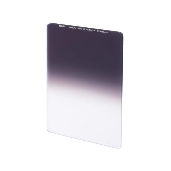 0000022490| NiSi 100x150mm Nano IR Medium Graduated Neutral Density Filter - ND8 (0.9) - 3 Stop