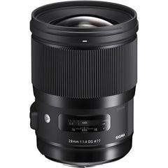  Sigma 28mm F1.4 DG HSM Art E-Mount Lens