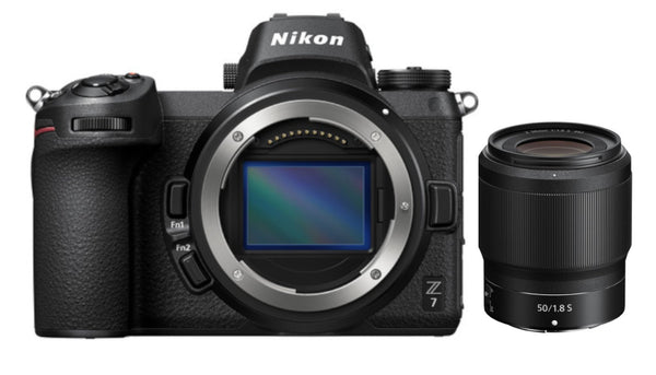 0000052990| Nikon Z7 Body w Nikon Z 50mm f/1.8 S Lens