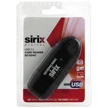 Sirix SD single slot Card Reader USB 2.0