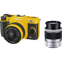 PENTAX Q7 and 5-15mm and 15-45mm Lens Yellow