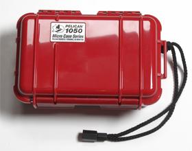 0000003995| Pelican 1050 Micro Case Red With Red Liner