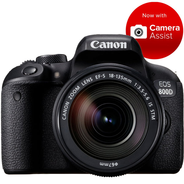 0000012990| Canon EOS 800D DSLR & 18-135 IS STM Lens