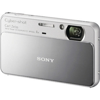 Sony DSC-T110 Digital Camera, 16.1Mp, 4X 720P, 25mm, Touch CCD Silver       DSCT110S