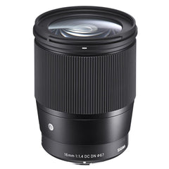  Sigma 16mm f/1.4 DC DN (C) Lens For Sony E Mount