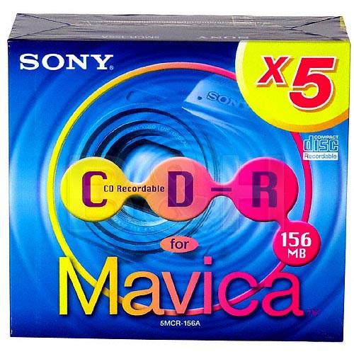 0000000590| Sony 5MCR1561 8cm CD-R 5x Pack For CD cam