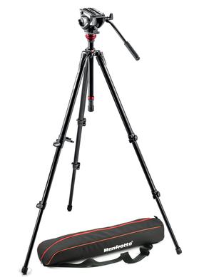 0000074995| Manfrotto Tripod Kit Alum 755XB + MVH500AH + Bag