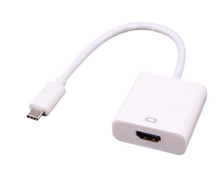  Type C USB3.1 To HDMI 15cm White Cable