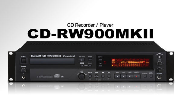 Tascam CD-RW900MK2 CD Rewritable Recorder