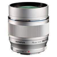  Olympus 75mm F1.8 Micro 4/3 Portrait Silver Lens