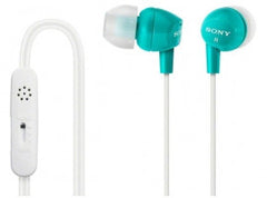 Sony Drex14Vpl Ex Entry In-Ear W/ Smartphone Ctrl - Blue