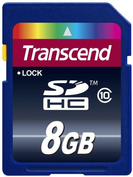 Transcend Card SDHC Class 10 8Gb