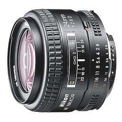  Nikon Nikkor AF 24mm f2.8D Wide Angle Lens