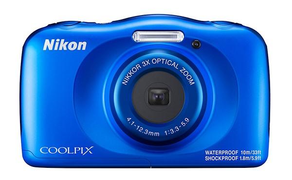 0000002490| Nikon COOLPIX W150 Blue Digital Camera