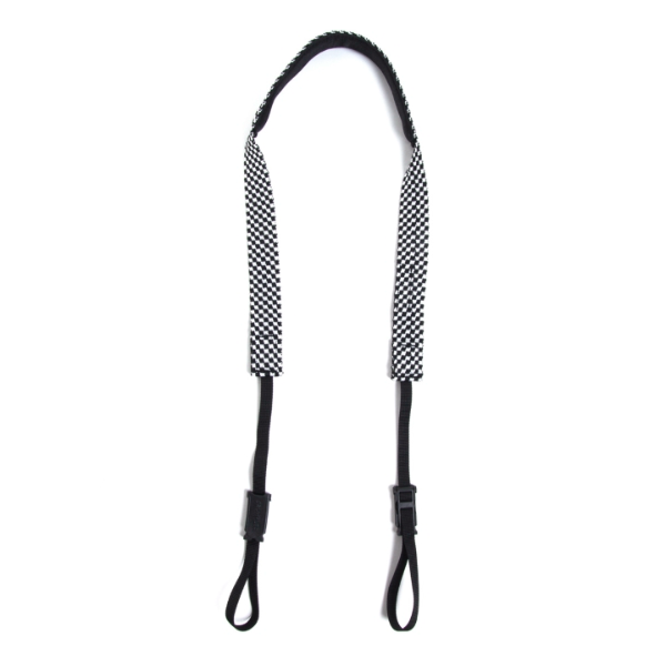 0000003995| Crumpler Check Strap Black White