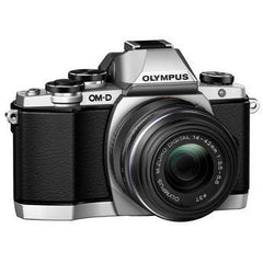 Olympus OM-D E-M10 with 14-42mm EZ Silver Lens Kit