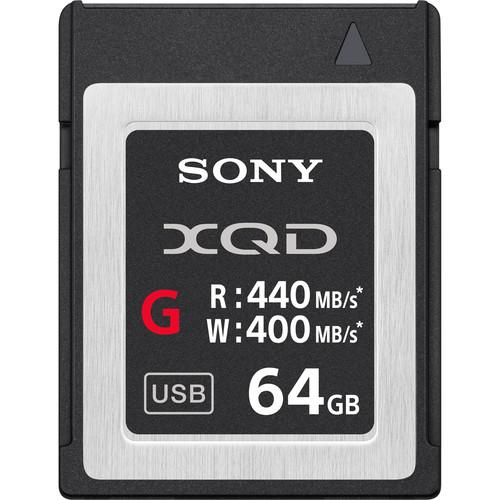 0000027999| Sony XQD G Series 64GB Memory Card