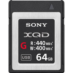  Sony XQD G Series 64GB Memory Card